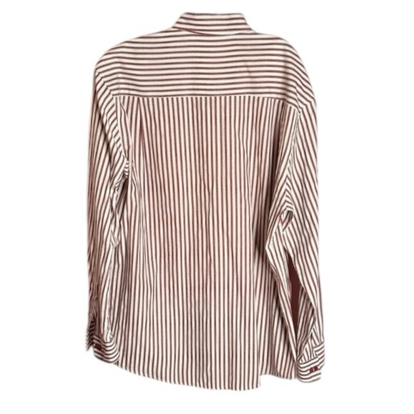 Texas A&M Striped Maroon and White Men's Shirt Size XXL - Picture 2 of 4